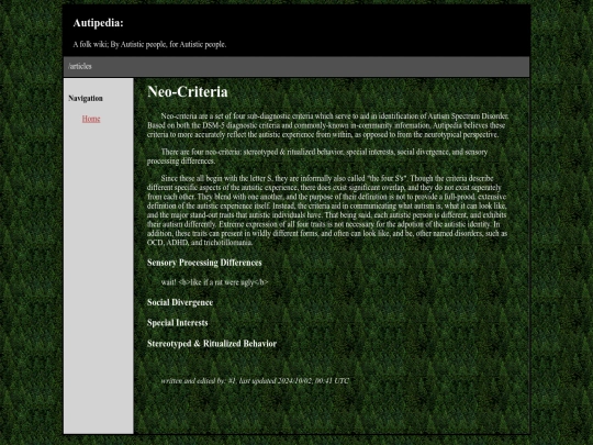 articles screenshot