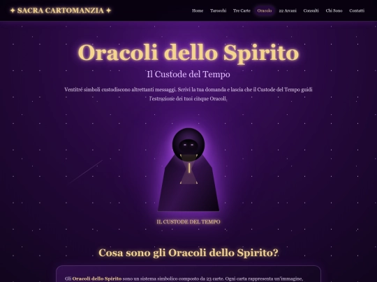 oracolo screenshot