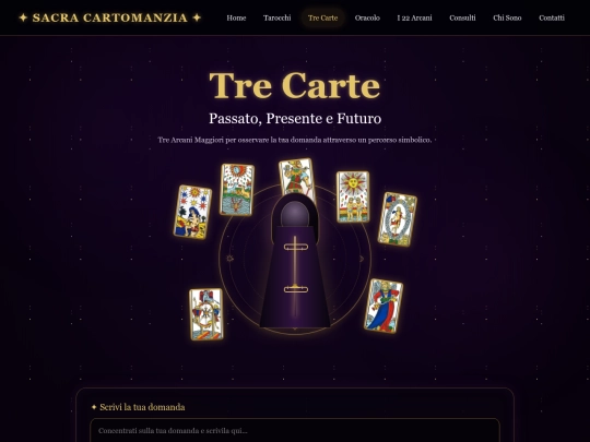 tre-carte screenshot