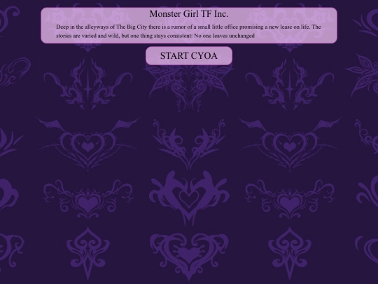 Monster_Girl_Transformation_CYOA screenshot