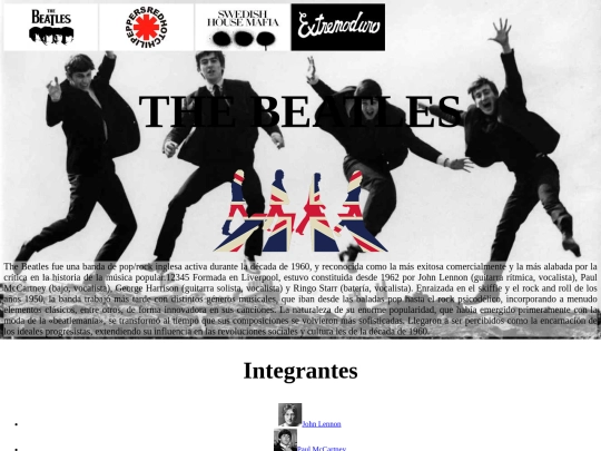 bandas/beatles screenshot