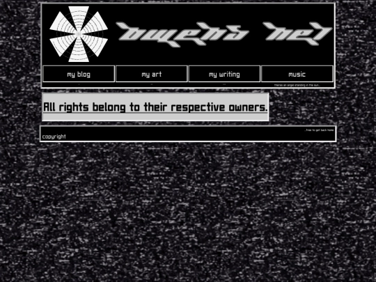 copyright screenshot