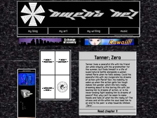 writing screenshot