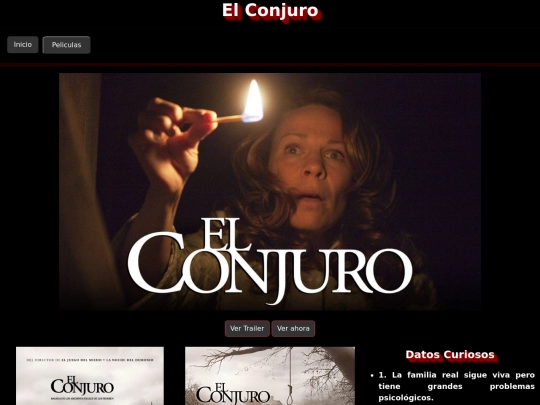 fase2_TopPeliculas/paginas/conjuro screenshot