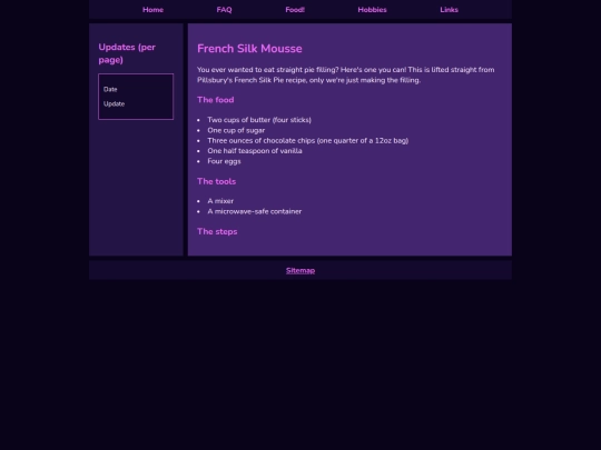 food/piemousse screenshot