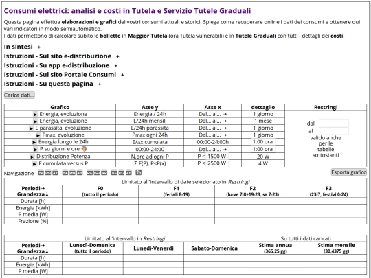 Consumi screenshot