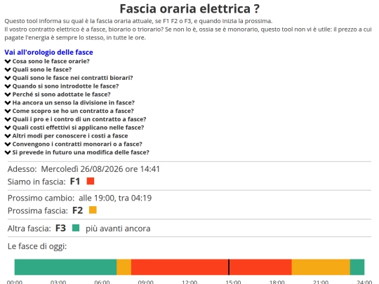 QualeFascia screenshot