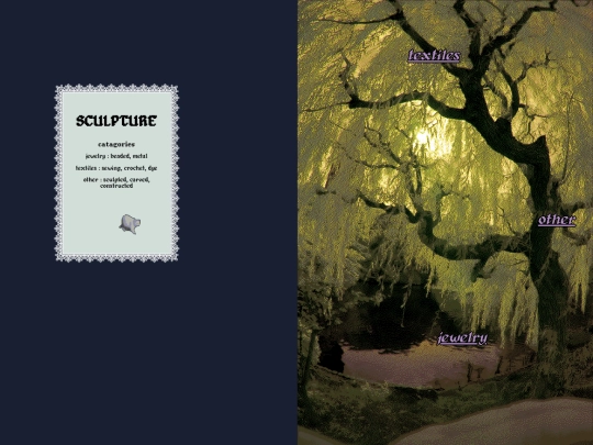 webfolio/sculpture screenshot