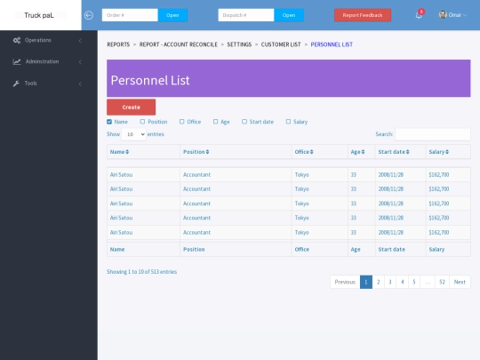 Perssonel screenshot