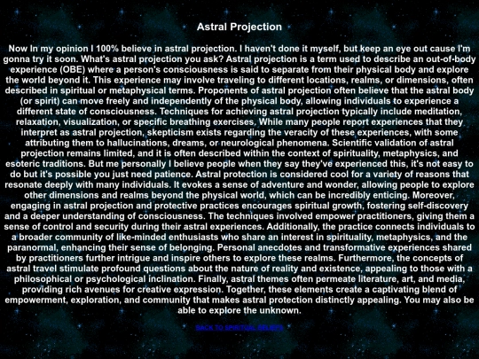 Astralprojectuon screenshot