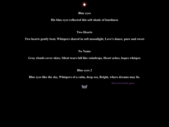 Poetry screenshot