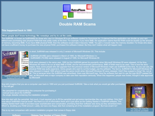SoftRAM screenshot