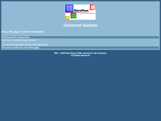 Unidoku screenshot