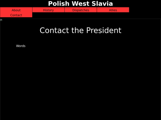 page/contact screenshot