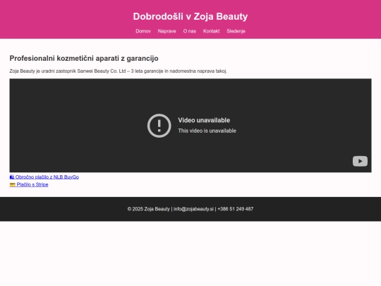 zoja_beauty_netlify_final screenshot