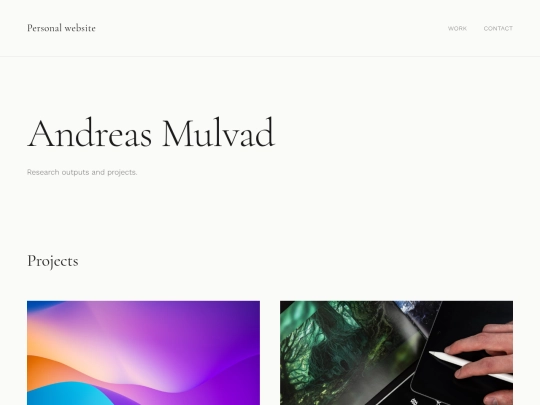 portfolio screenshot