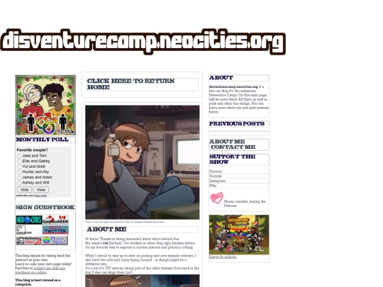 pages/about screenshot