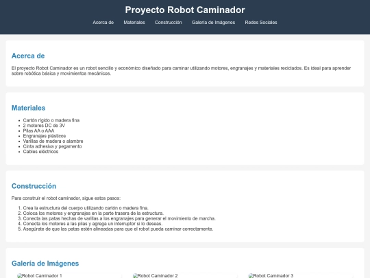 maker/robots/caminador screenshot