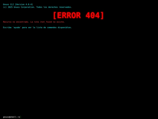 not_found screenshot