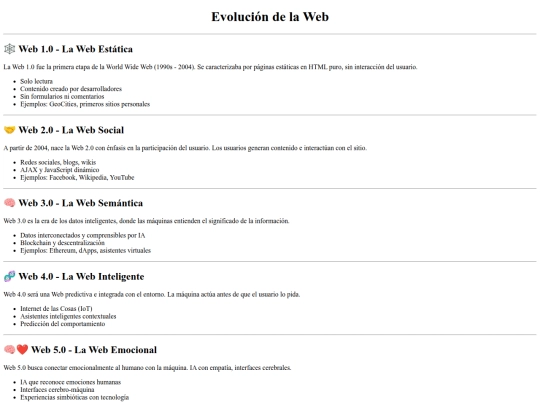 www/evolucion screenshot