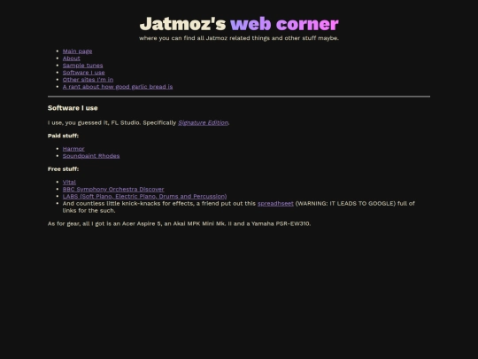 previoussite/software screenshot