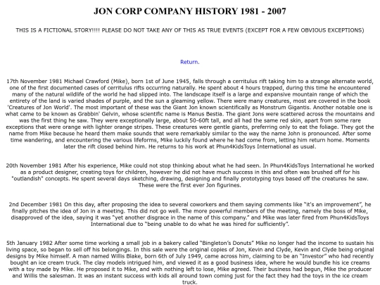 history screenshot