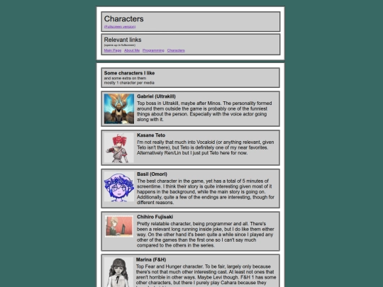 characters screenshot