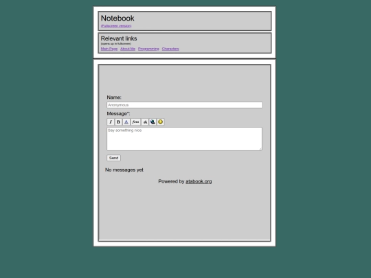 gbook screenshot