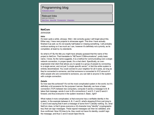 programming screenshot