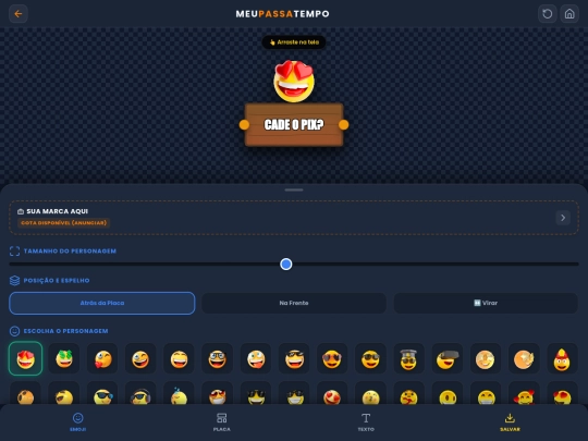 Geradores/GerarPlaquinha screenshot