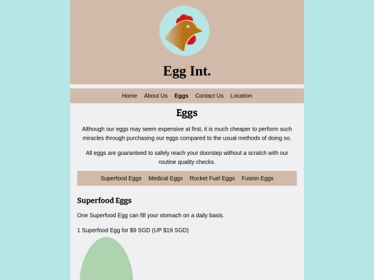 eggs screenshot