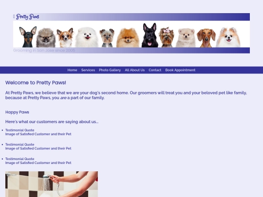 dog-grooming screenshot