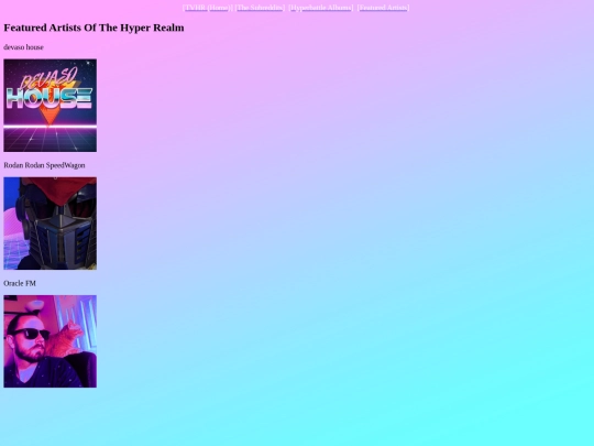 featured_artists screenshot
