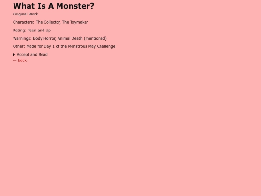 whatisamonster screenshot