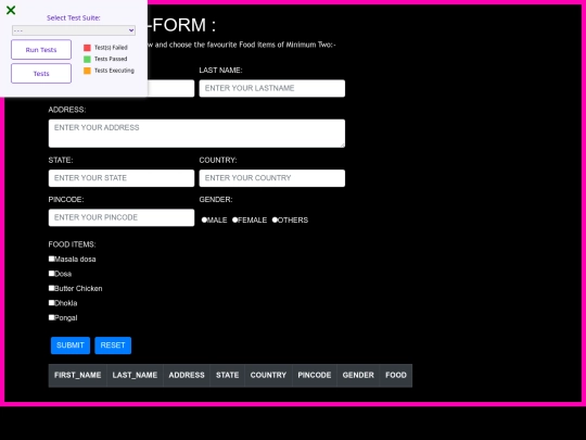 Form screenshot