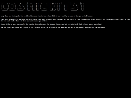 cosmickits screenshot