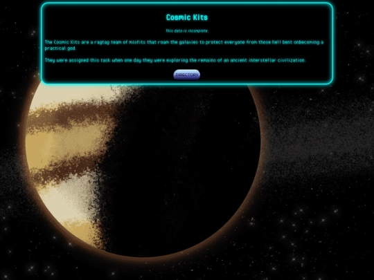 newckweb/rpdirectory/lore/cosmickits screenshot