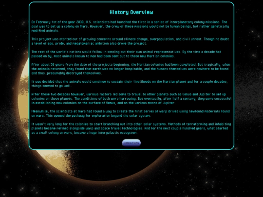 newckweb/rpdirectory/lore/history screenshot