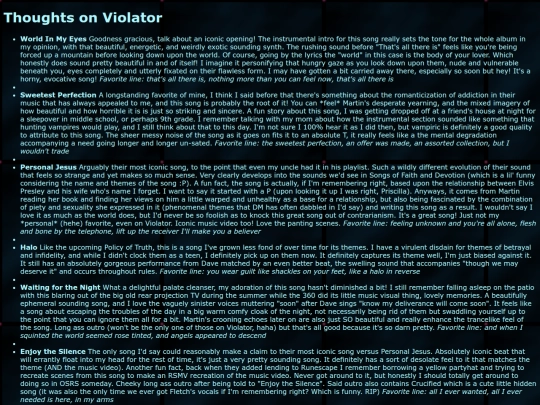 Violator screenshot