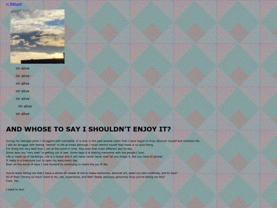 iwanttolive screenshot