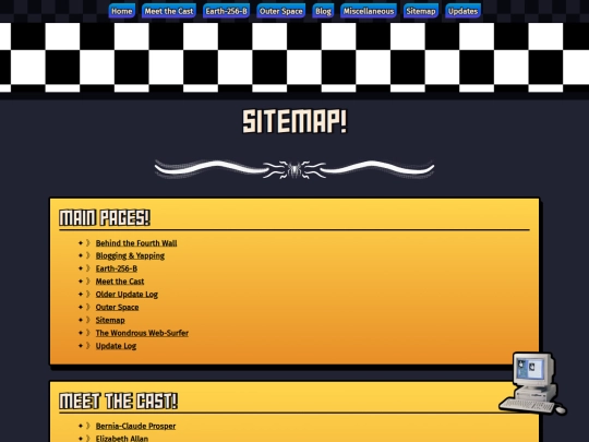sitemap screenshot