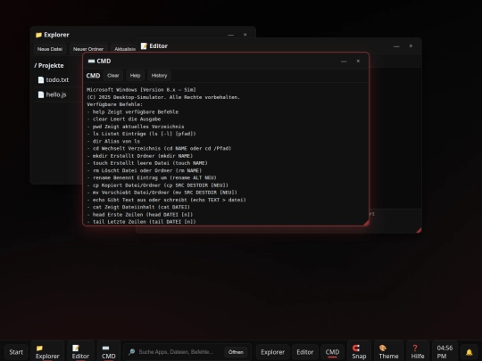 index screenshot