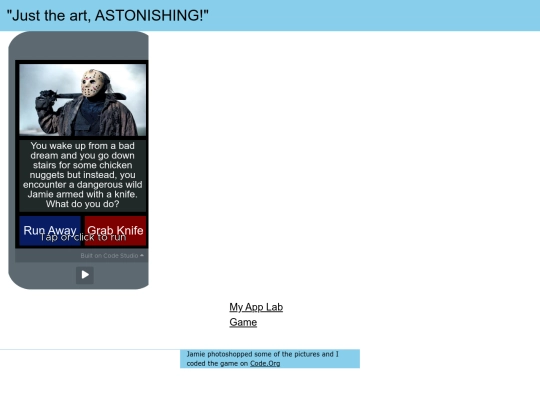 app-lab screenshot