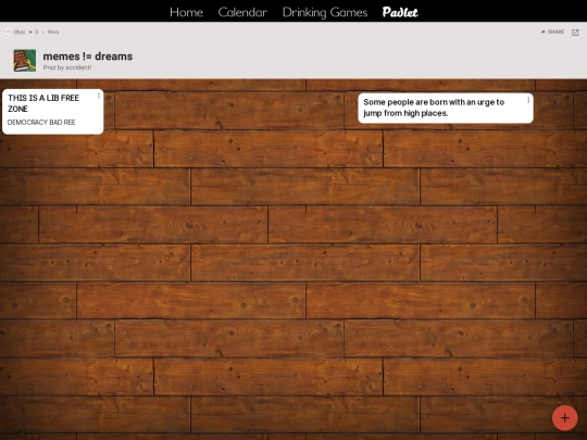 friend/padlet screenshot