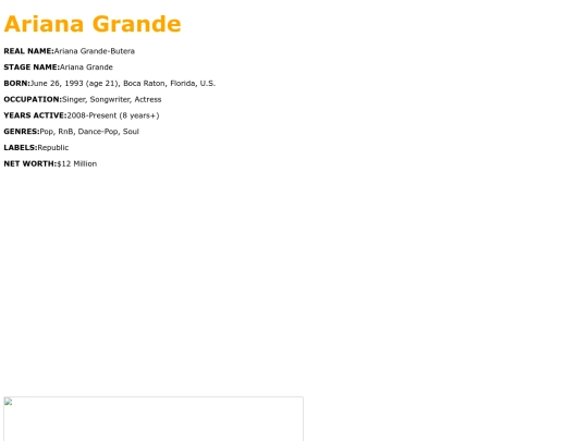 arianagrande screenshot