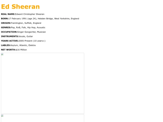 edsheeran screenshot