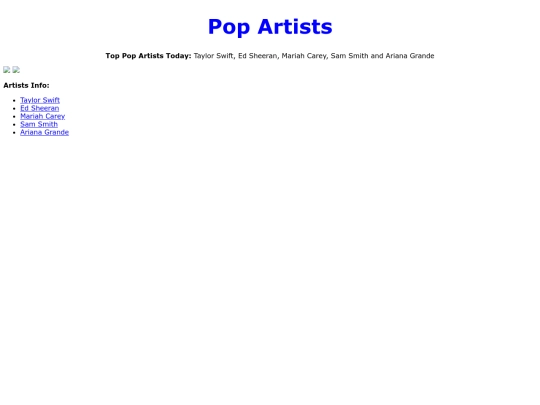 popartists screenshot