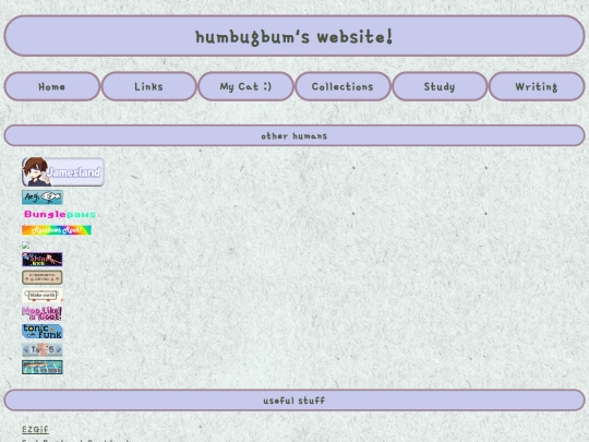 links screenshot