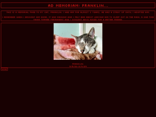 memoriam screenshot