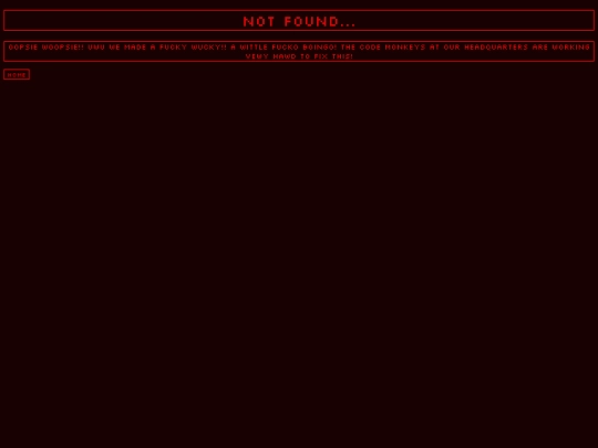 not_found screenshot